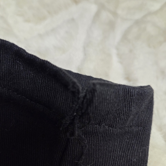 PrettyLittleThing Black Elastic Waist Pants -cargo Size 0 - Picture 4 of 7